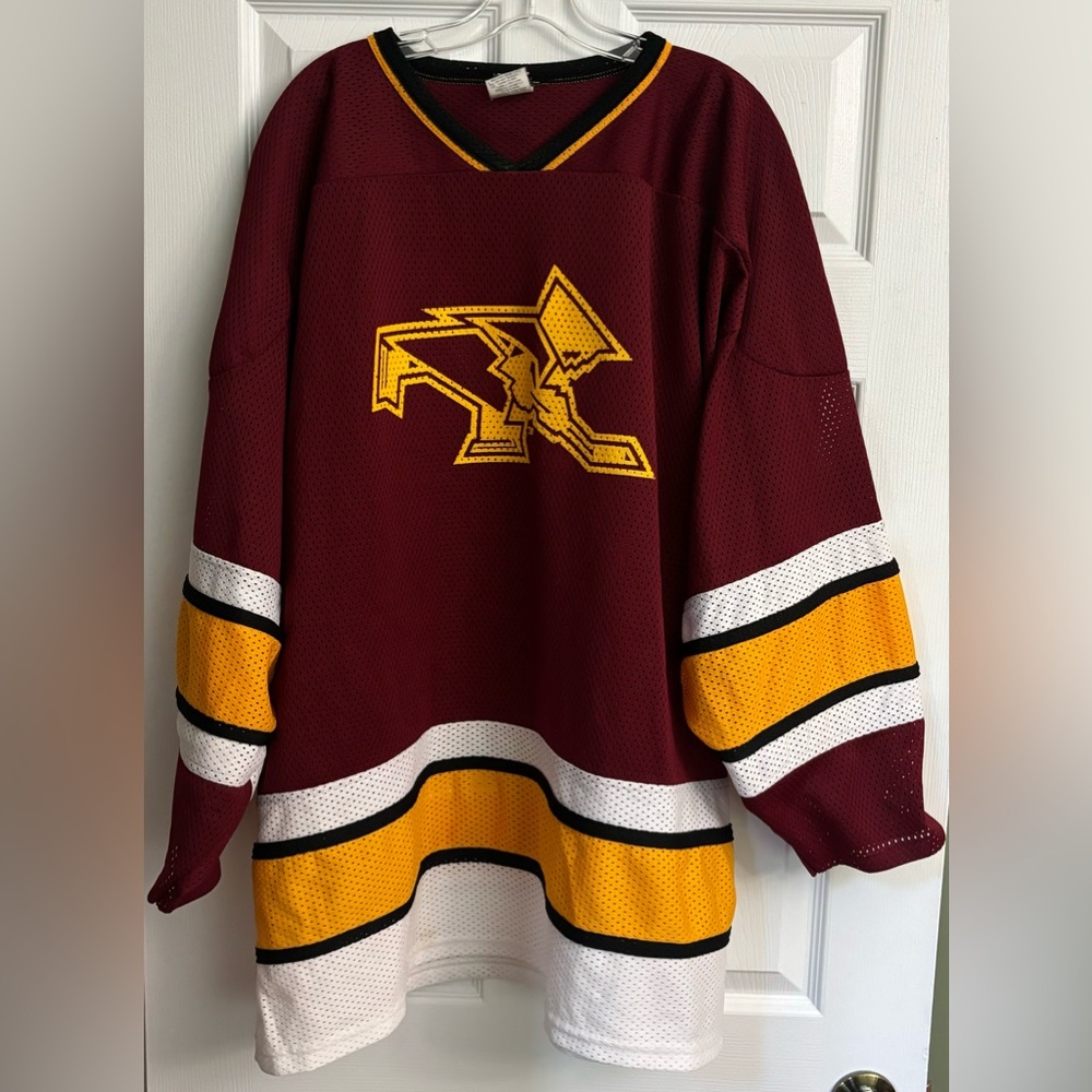 Vintage Athletic Knit AK #10 Hockey Jersey. Amateur Unknown Team Size 2XL
